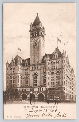 The Post Office Washington DC 1906 Postcard