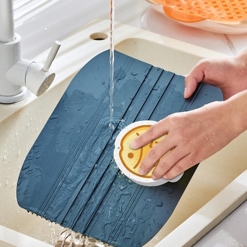 Multifunction Dishwashing Wood Pulp Cotton Washing Sponge Scrubber Kitchen - Picture 4 of 12