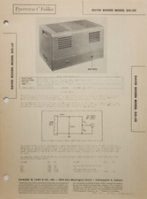 SAMS PHOTOFACT SERVICE MANUAL 26-9 DAVID BOGEN MODEL GO-50
