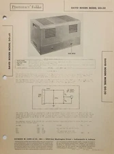 SAMS PHOTOFACT SERVICE MANUAL 26-9 DAVID BOGEN MODEL GO-50
