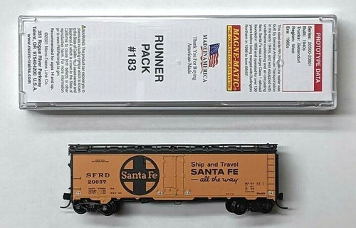 MTL Micro-Trains 05955536 Santa Fe RR-29 ATSF SFRD 20657 acero refrigerador coche | Zustand: New