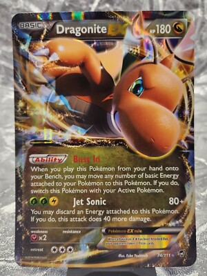 pokemon jumbo cards ebay Dragonite EX - Pokemon Oversized Jumbo Card