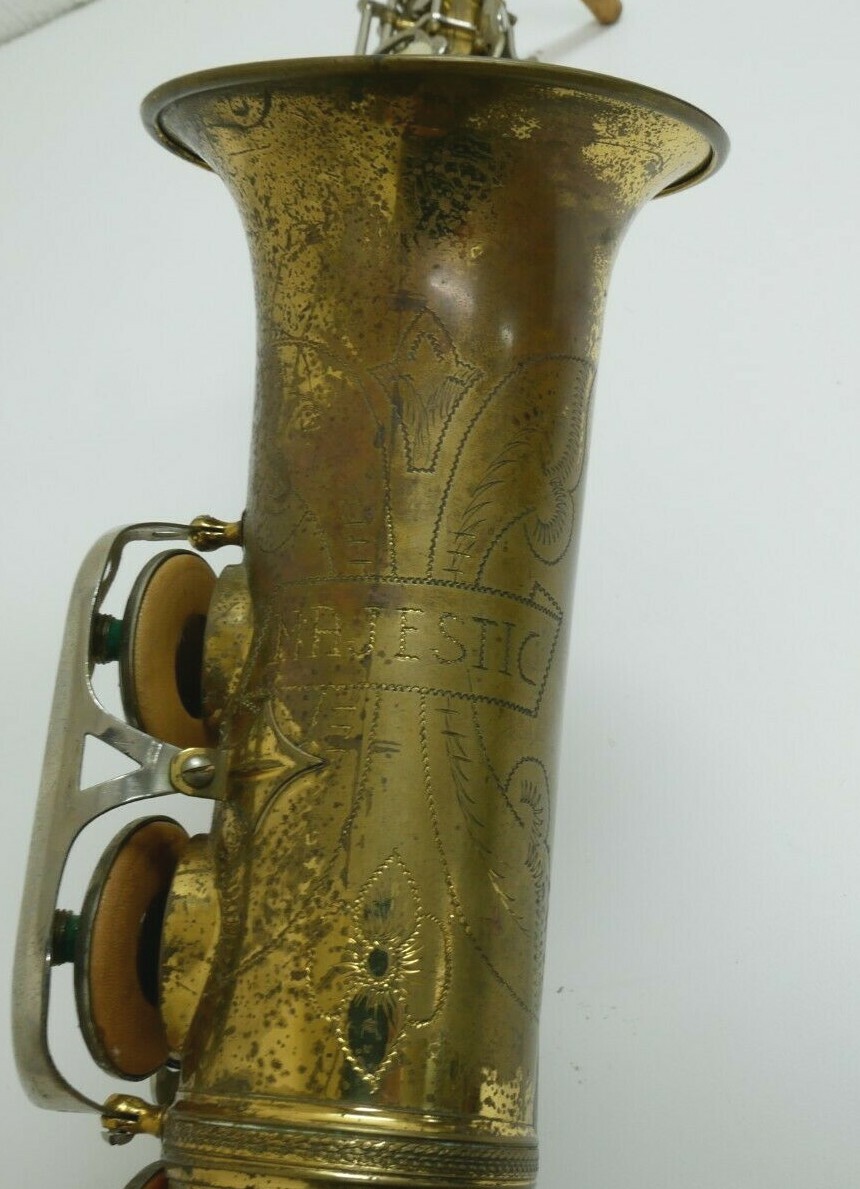 Vintage Majestic Alto Saxophone Made In Italy SER 8316 eBay