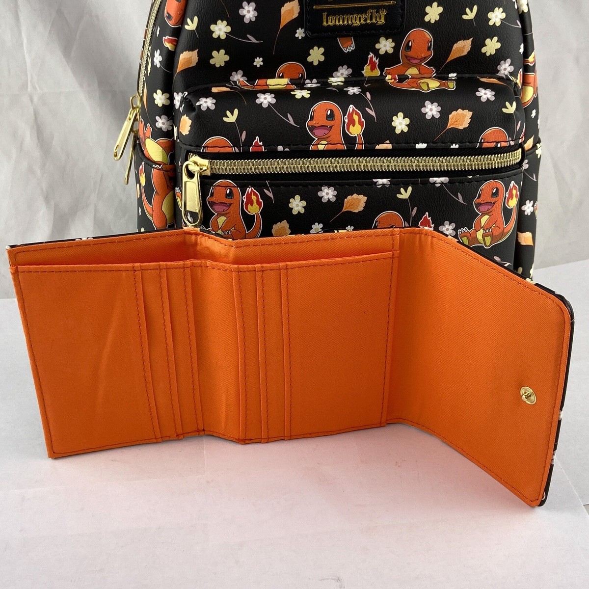 Loungefly Pokemon Mini Backpack & Flap Wallet Card Holder 