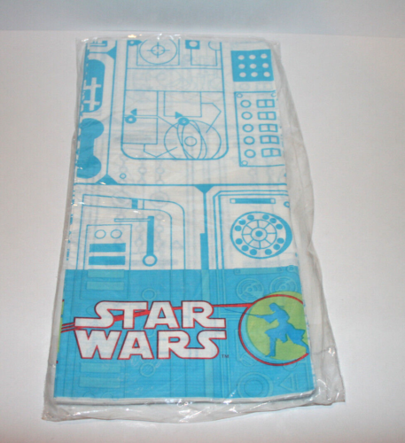 NEW Party Express Lucasfilm Star Wars Episode I 1  Paper Table Cover 54x89.25 - Afbeelding 1 van 3