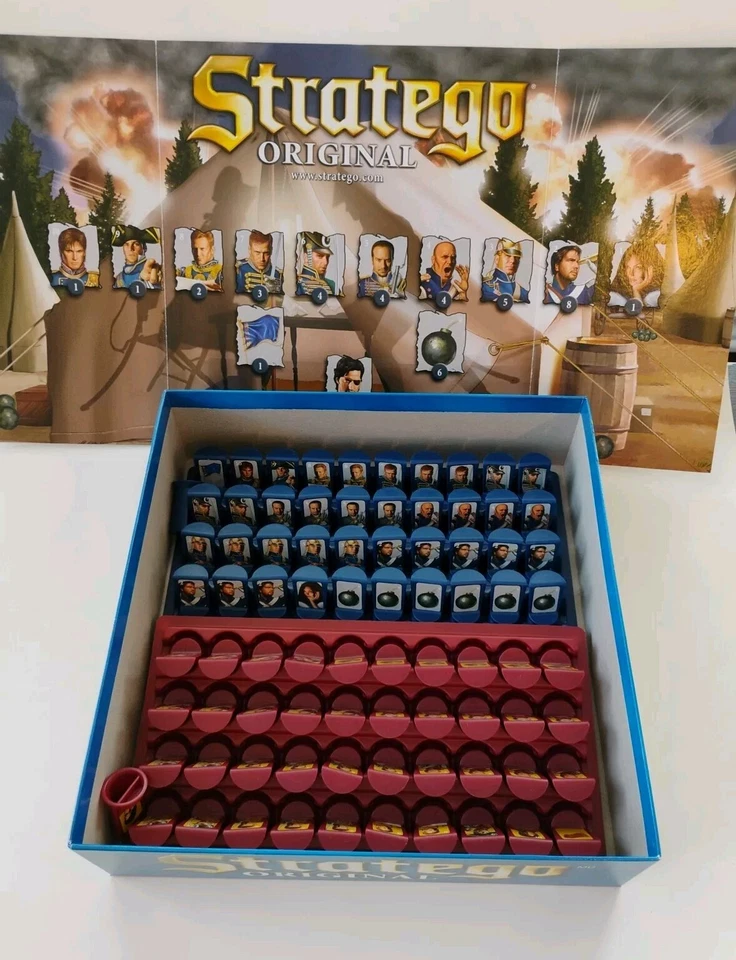 Stratego Original Battlefield Strategy Board Game 3 Variations Play Monster 2016 - Image 4 of 4