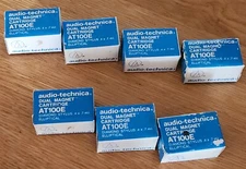 Audio Technica AT100E Phono Cartridge w/ Instructions, Hardware, Stylus Guard