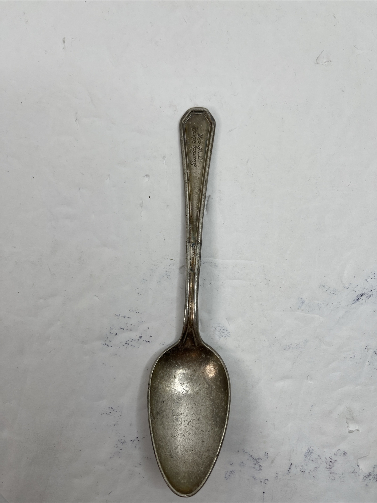 Vintage Lundy Bros Brooklyn New York City branded 6 inch teaspoon restaurant eBay