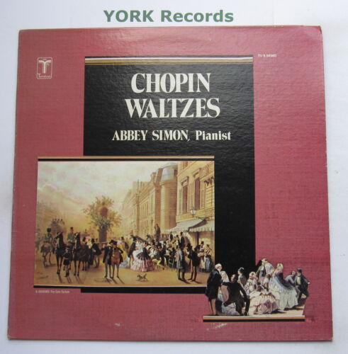 TV-S 34580 - CHOPIN - Waltzes - ABBEY SIMON - Excellent Condition LP Record - Afbeelding 1 van 1