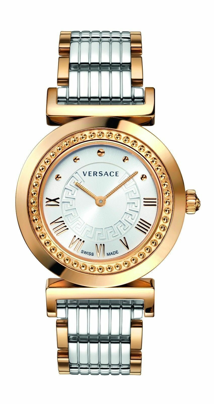 Versace Women's P5Q80D499 S089 Vanity Rose Gold Ion Plated Stainless Watch-image