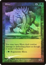 Nemesis  MTG  Foil   Rhox   Magic