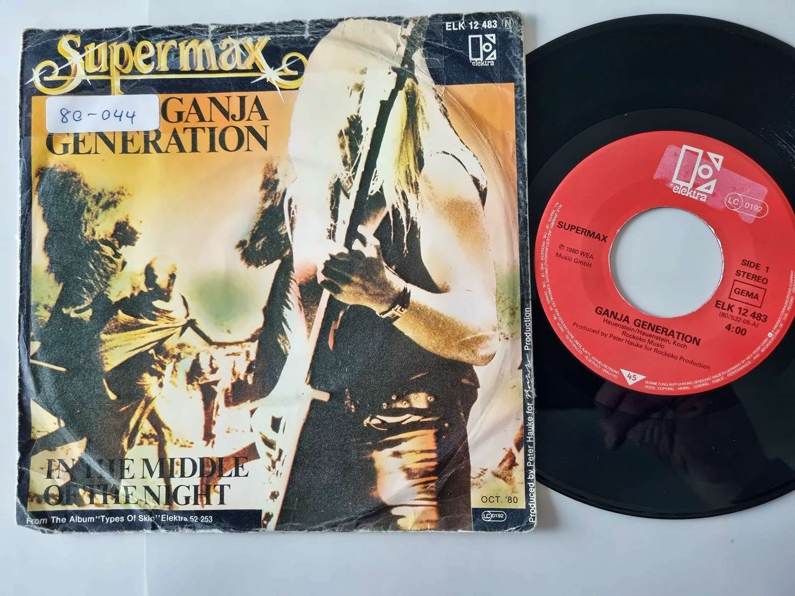 Supermax - Ganja generation 7'' Vinyl Germany