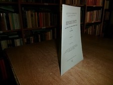 RENDICONTI Scienze Chimiche e Fisiche, Geologiche, Biologiche...ESTRATTO - TOMBA