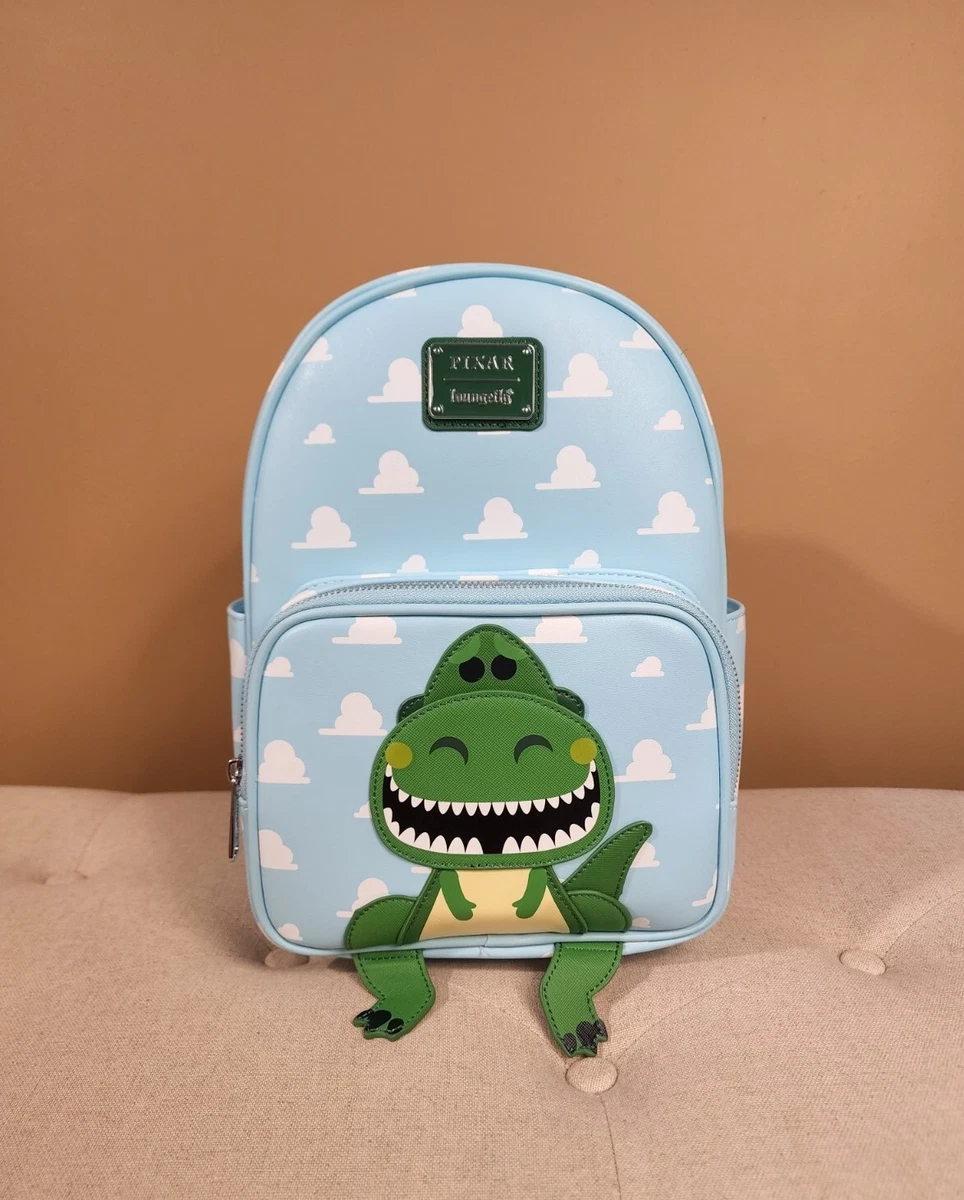 Loungefly Disney Pixar Toy Story Rex Dinosaur Cloud Mini Backpack