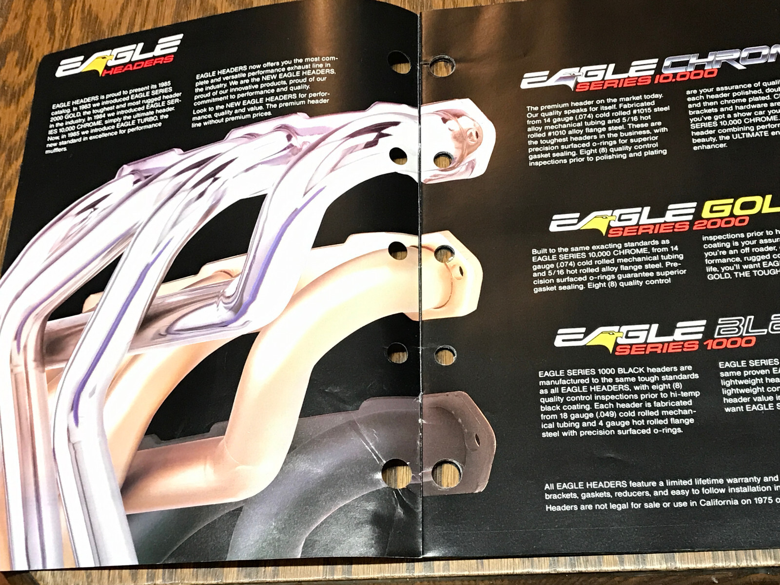 Eagle Performance Headers Catalog 1985 | eBay