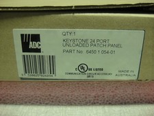 Keystone Patch Panel 24 Port 6450 1 054-01 open box new pictured
