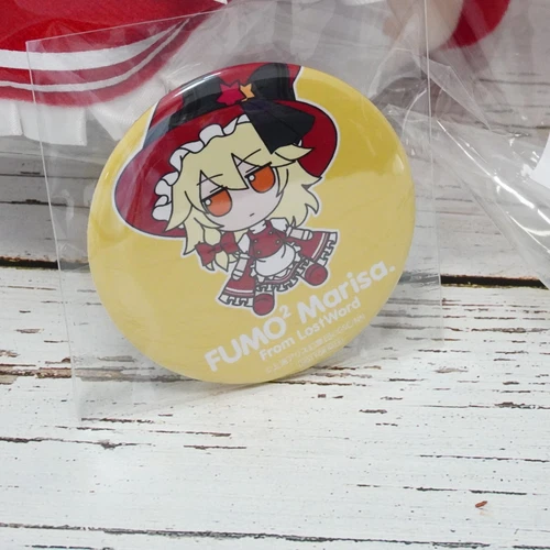 TOUHOU PROJECT Fumo Fumo Series Marisa Reimu Lost Word ver Plush Badge Set NEW - Picture 3 of 4