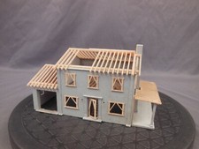 HO SCALE HOUSE UNDER CONSTRUCTION LAYOUT BUILDING/STRUCTURE LOT 2123