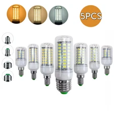 Led Corn Bulbs 24ledss 69leds 6000k 4500k 3000k E12 E14 E27 B22 Smd5730 360/beam