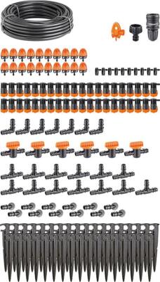 Claber Starter-Set Gemüsegarten für bis zu 50 Pflanzen Tropf Bewässerung