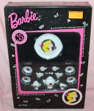 Barbie 35th Anniversary LE Miniature Nostalgic China Tea Set 1994 Sealed