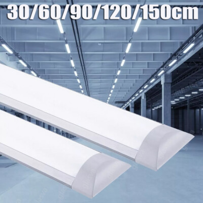 LED Feuchtraumleuchte 30/60/90/120cm Feuchtraumlampe Wannenleuchte Deckenleuchte