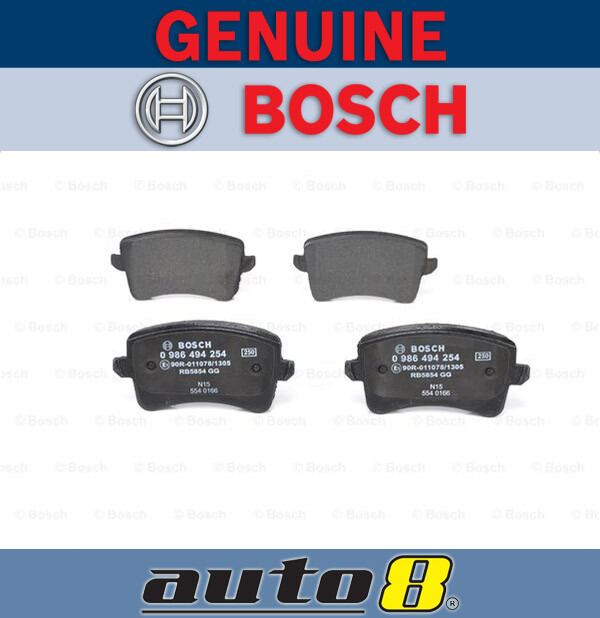 Bosch Rear Brake Pads for Audi Q5 2.0 Tfsi Quattro 8RB 2L Petrol CNCD