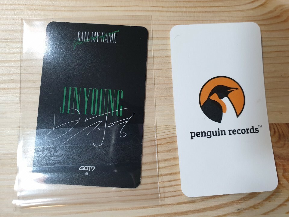 GOT7 - MINI ALBUM CALL MY NAME PHOTO CARD JB MARK BAMBAM JACKSON