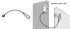 Button Fix Safety Cord for CSK Buttons for Type 2 Bracket Connecting Panel 