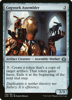 4 Cogwork Assembler 4x x4 - NM - Aether Revolt - SPARROW MAGIC mtg