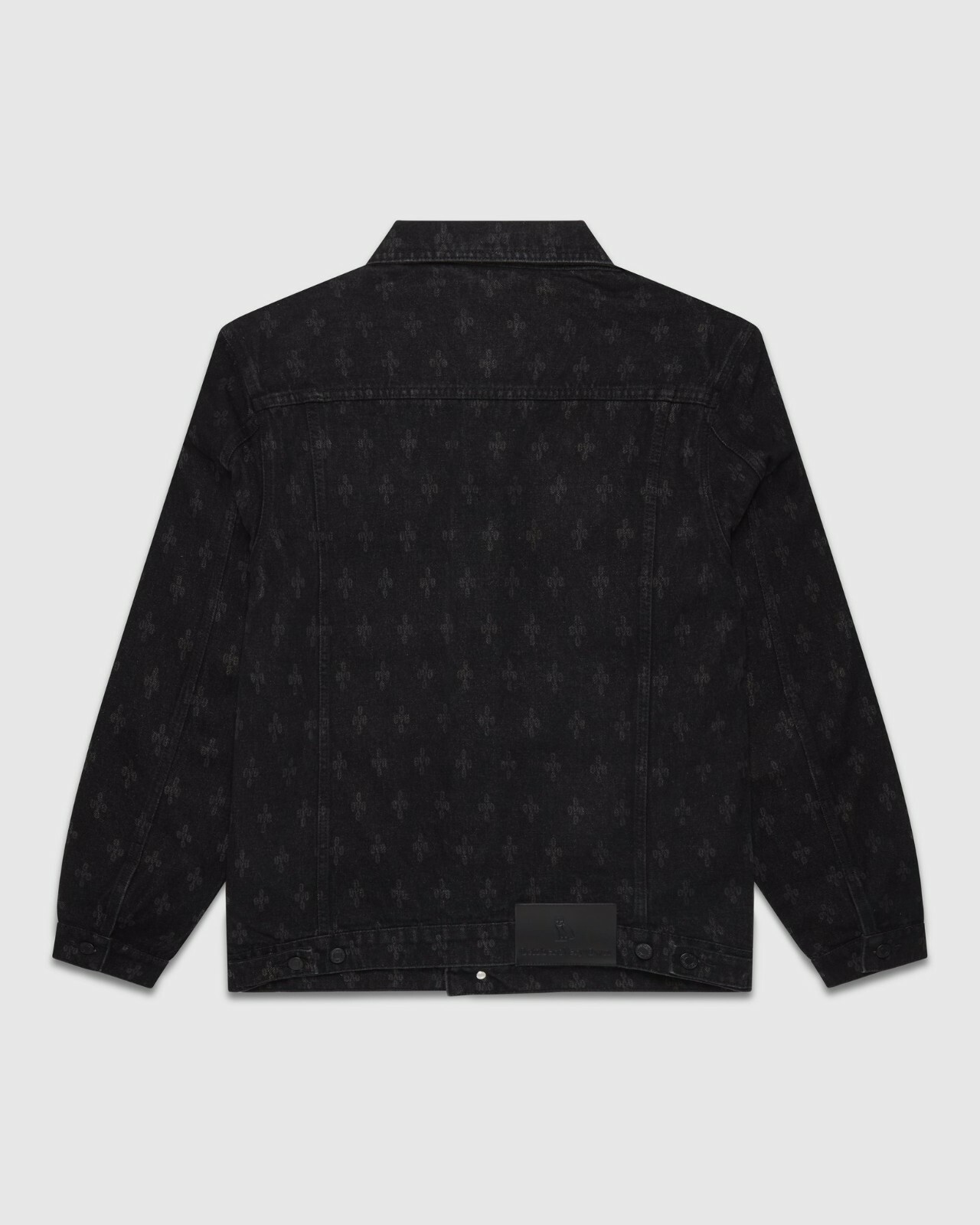 Black Monogram Denim Trucker 