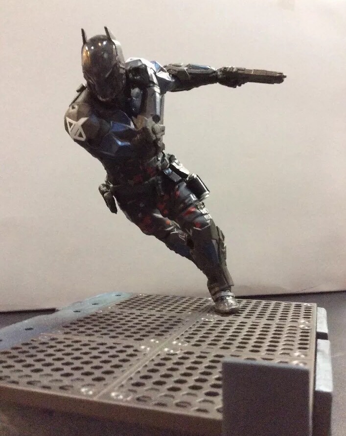 BATMAN ARTFX ARKHAM KNIGHT GAME STATUE KOTOBUKIYA CAPED CRUSADER-image