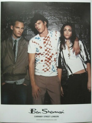 Ben Sherman London UK Dealer Shop advertising poster Flawless New Old Stock