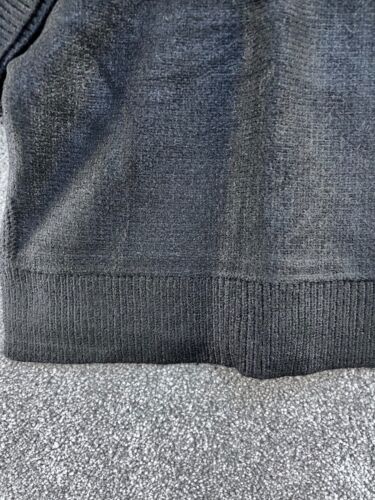 Maglione pullover Marla Wynne Layers oversize nero maglia con cavi XL - Foto 10 di 12