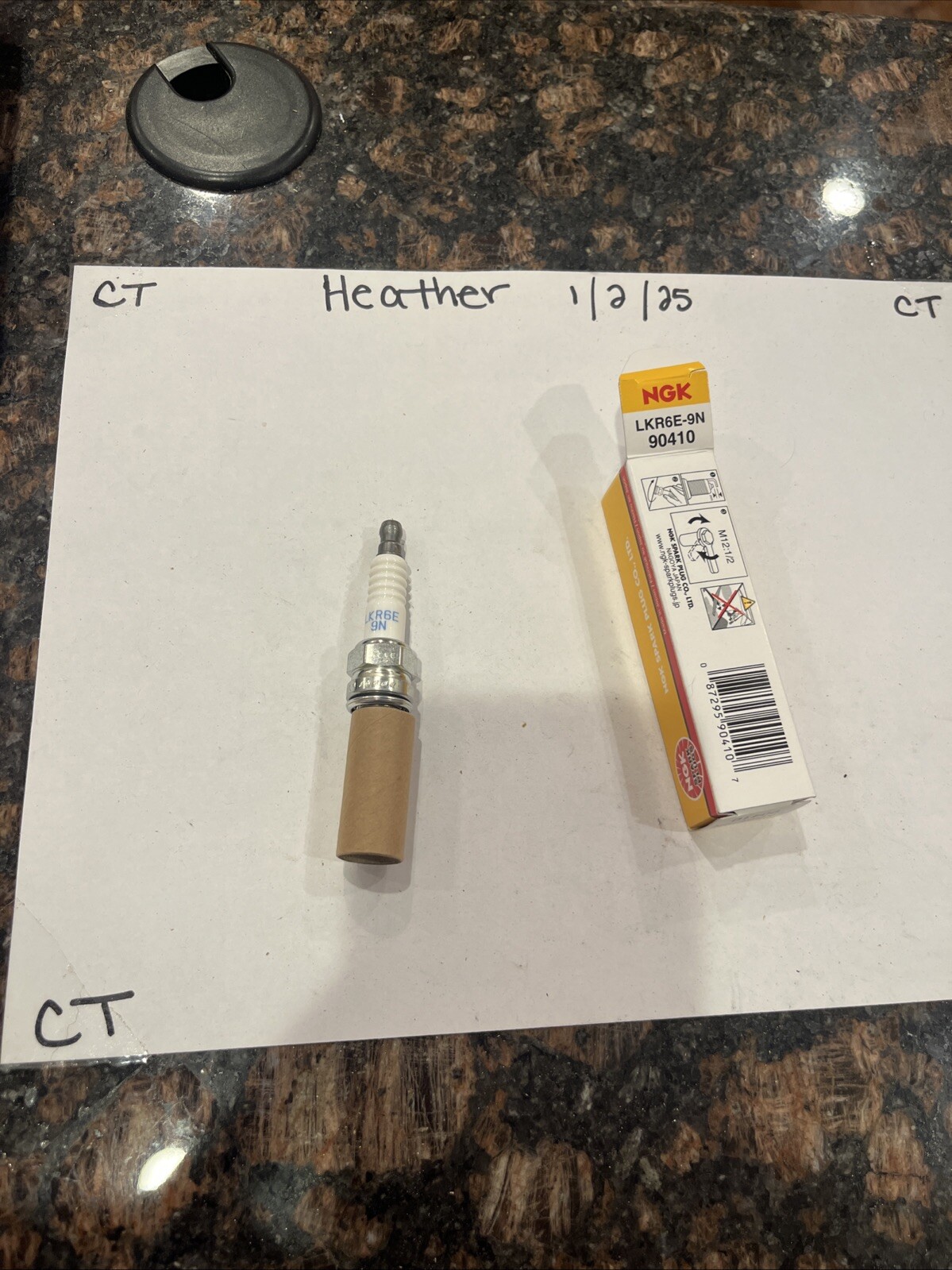 NGK 90410 Standard Spark Plug LKR6E-9N