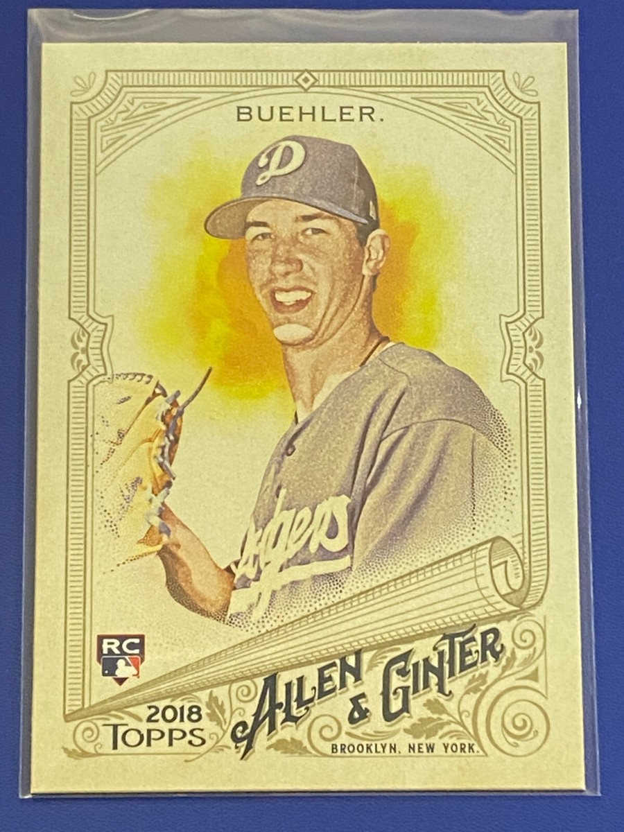 2018 Topps Allen & Ginter Walker Buehler Dodgers RC Auto Mini