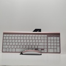 Topmate KM9000 2.4G Wireless Keyboard  2400D Mouse Combo Set Silent Ultra Slim