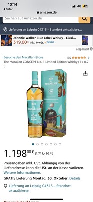 The Macallan CONCEPT No. 1 Limited Edition Whisky (1 x 0.7 l)