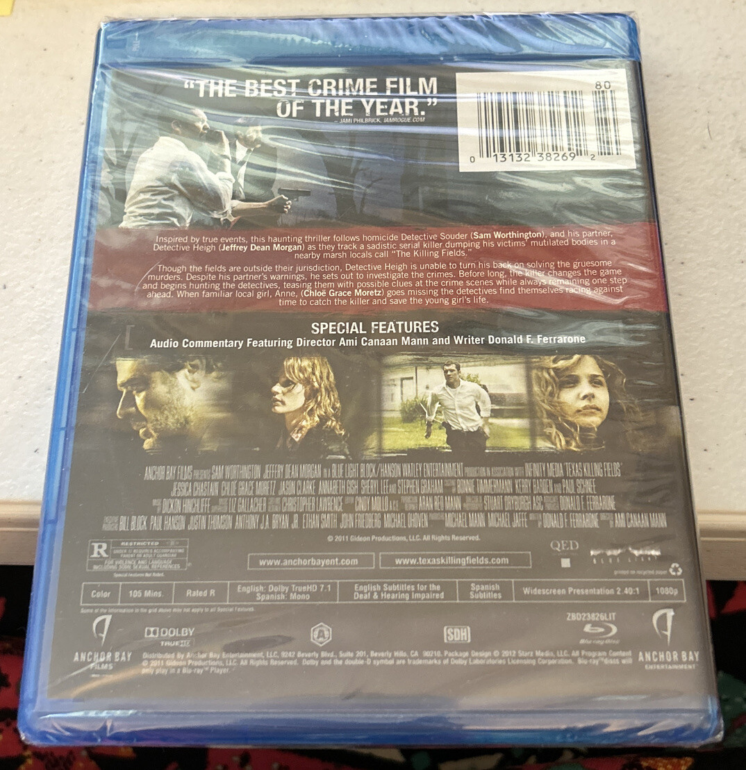 Texas Killing Fields [New Blu-ray] New Sealed in plastic