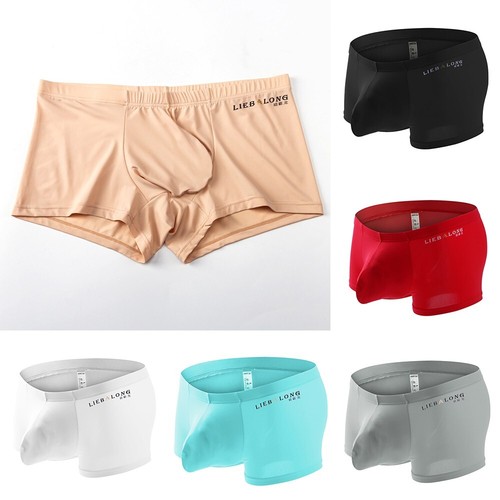 Slip Homme String Translucide Respirant - Couleur Unie, Taille Régulière, Matière Polyester