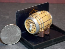Dollhouse Miniature Small Beer Barrel Reutter Porcelain 1:12 inch scale B190