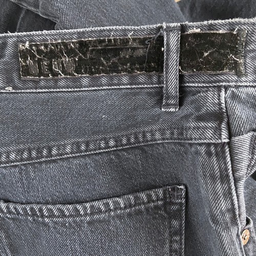 Neuw Women's High Rise Jeans US 6 Reg 28-inch Waist Slim Straight Leg Dark Wash - Picture 6 of 6