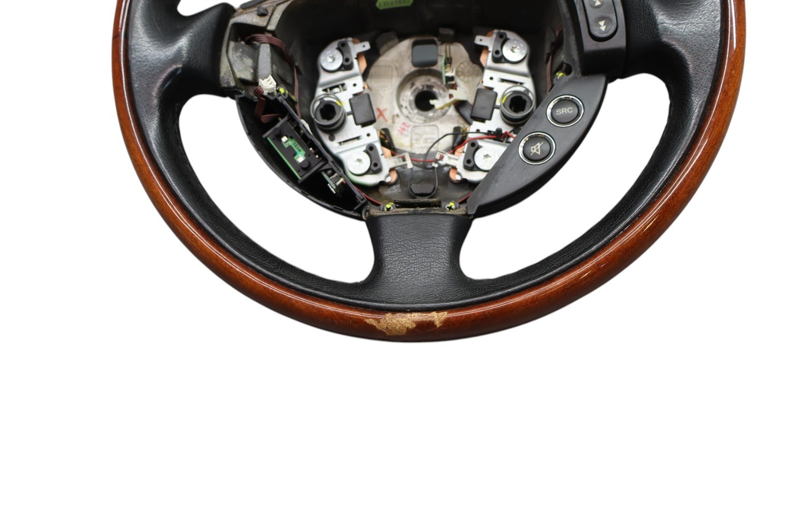 03-13 Maserati Quattroporte M139 Front Steering Wheel Assembly Oem