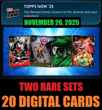 ⭐TOPPS NOW NOVEMBER 26, 2025 TWO RARE SETS - TOPPS MARVEL COLLECT⭐