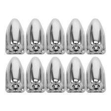 10Pcs Durable Iron Drum Ear Accessories Silver Metal Snare Drum Lugs Adjustable
