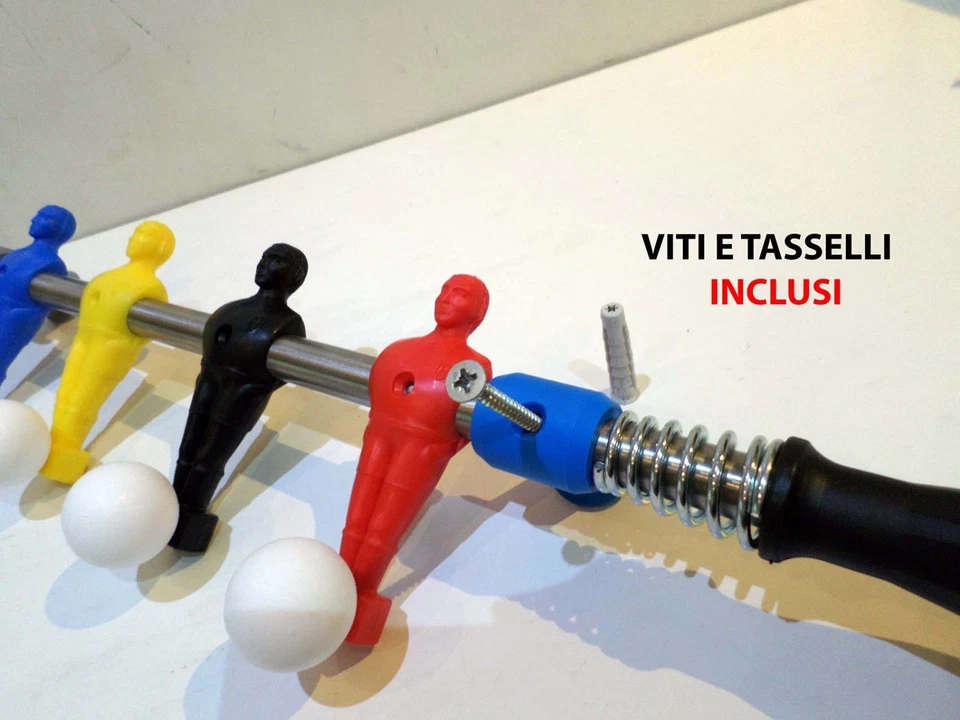 appendi abiti da parete biliardino calcio attaccapanni balilla porta ganci muro - Immagine 3 di 4