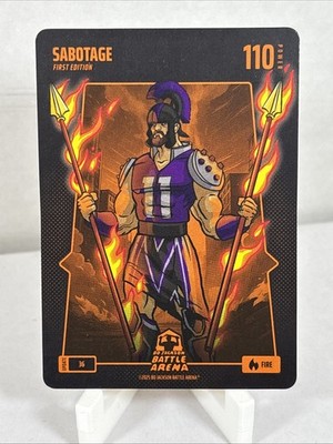 Sabotage ''Domantas Sabonis'' Bo Jackson Battle Arena Update Base Fire #36