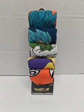 Dragonball Z Super Broly The Movie Anime 6 Pair Crew Socks Size 8-12 New