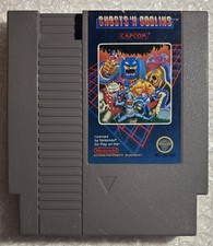 Ghosts 'N Goblins 5-SCREW Cartridge Only- NES Nintendo- TESTED & CLEANED Good