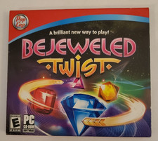 Bejeweled Twist, Puzzle Game PC CD-ROM w/Slipcover, See Description